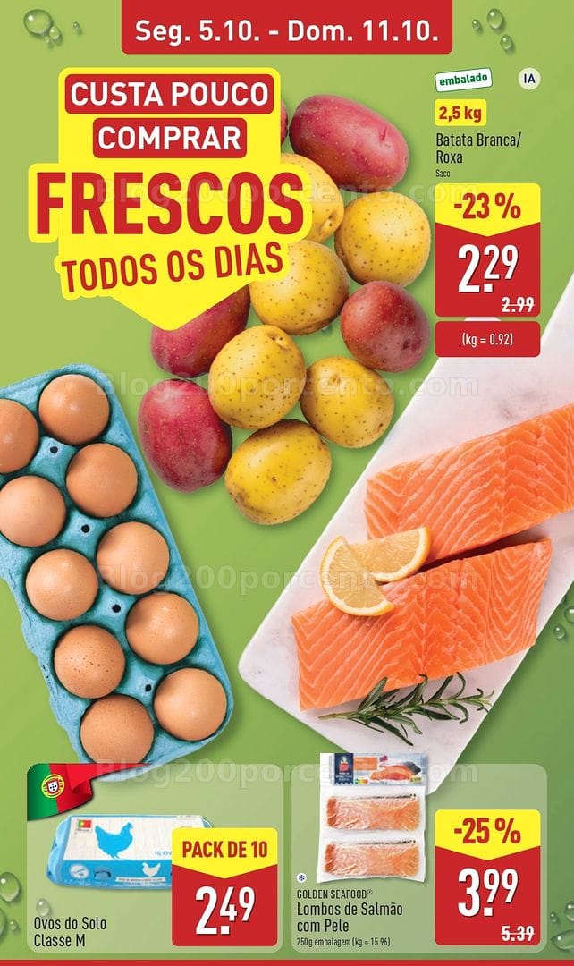 Antevisão Folheto ALDI Promoções de 4 a 10 outubro